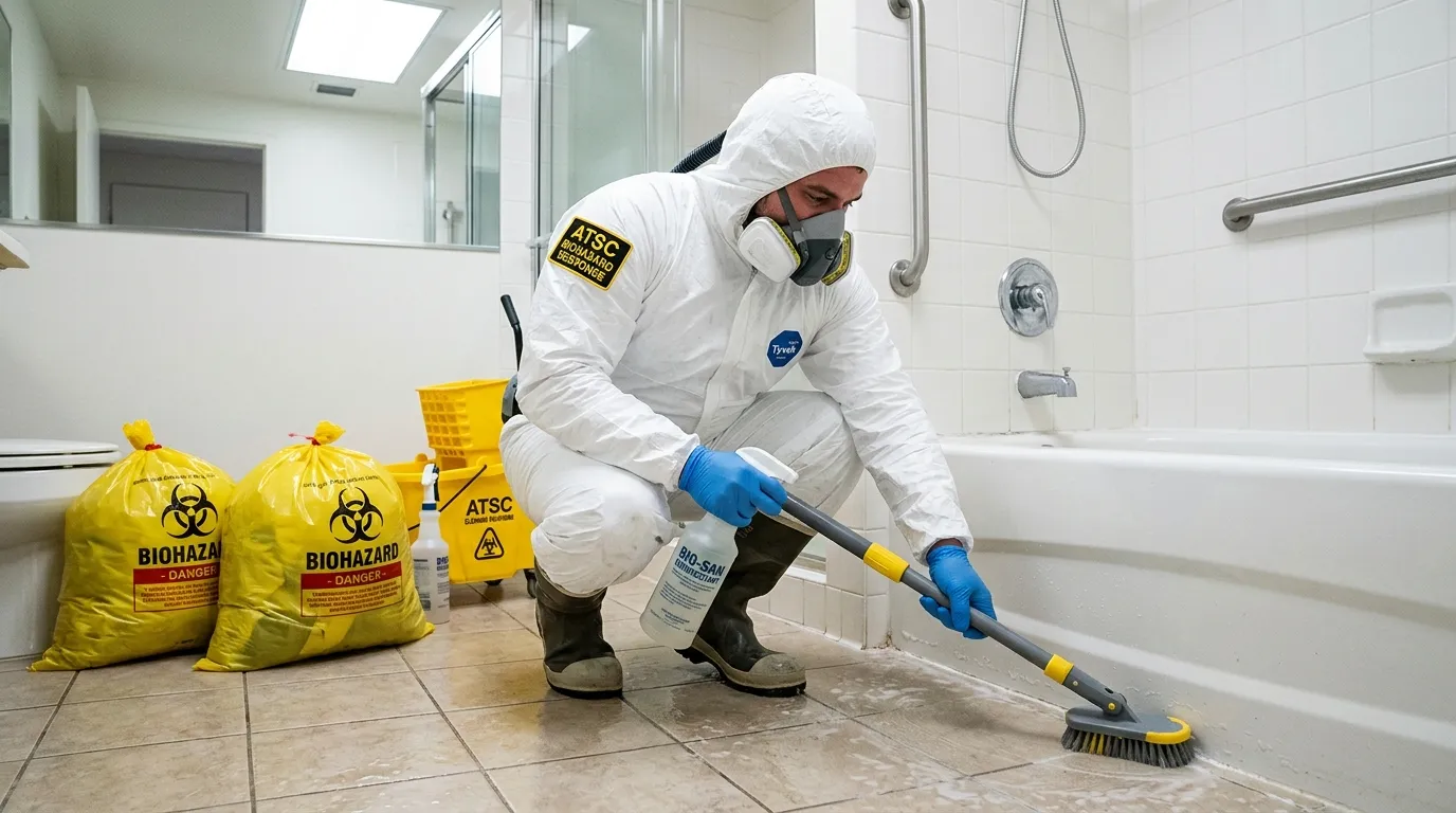Decontamination equipment deployed for Blood Cleanup in Hyattsville